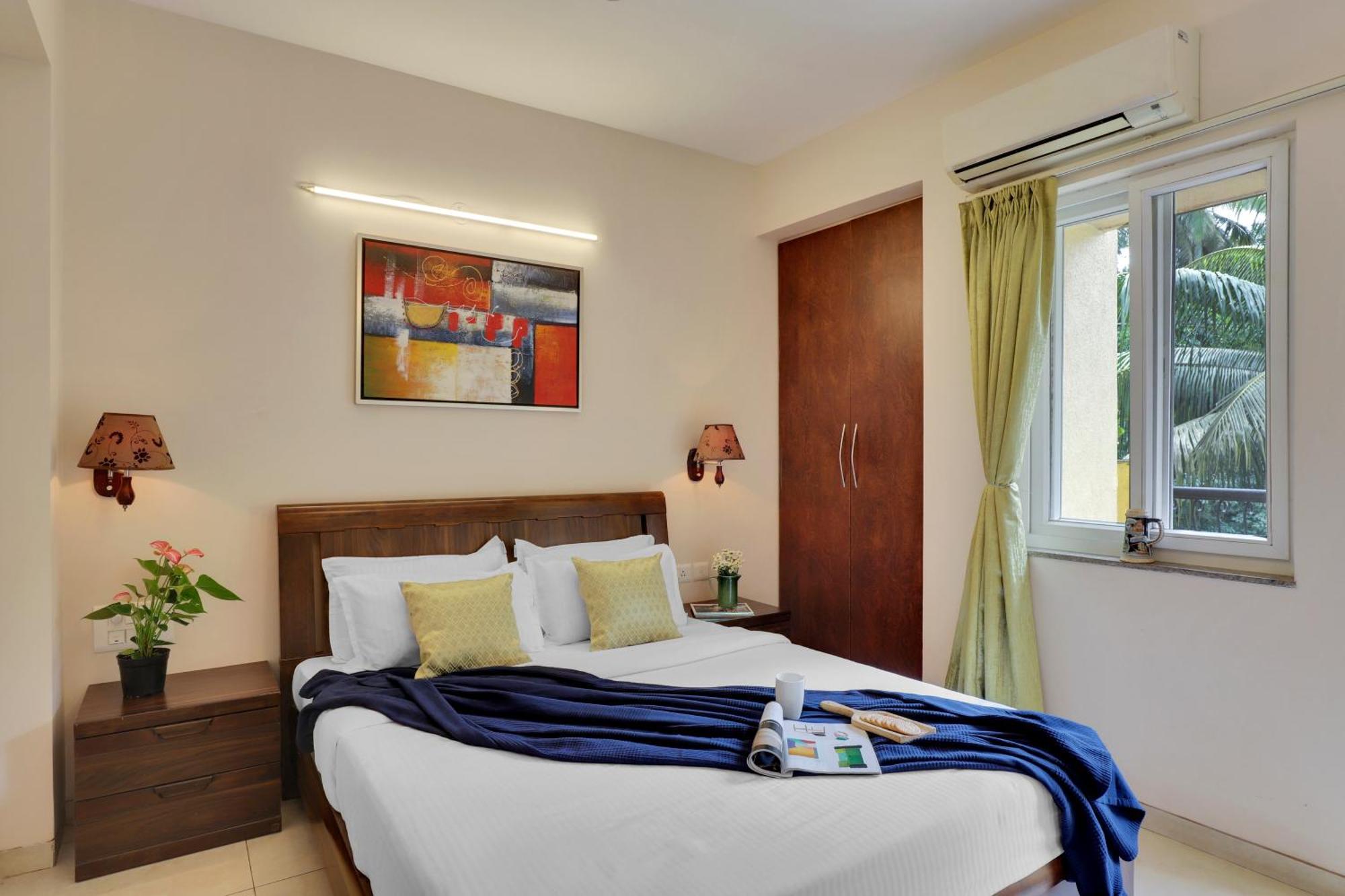 Veera Strand Park Serviced Apartments Near Calangute Exterior foto